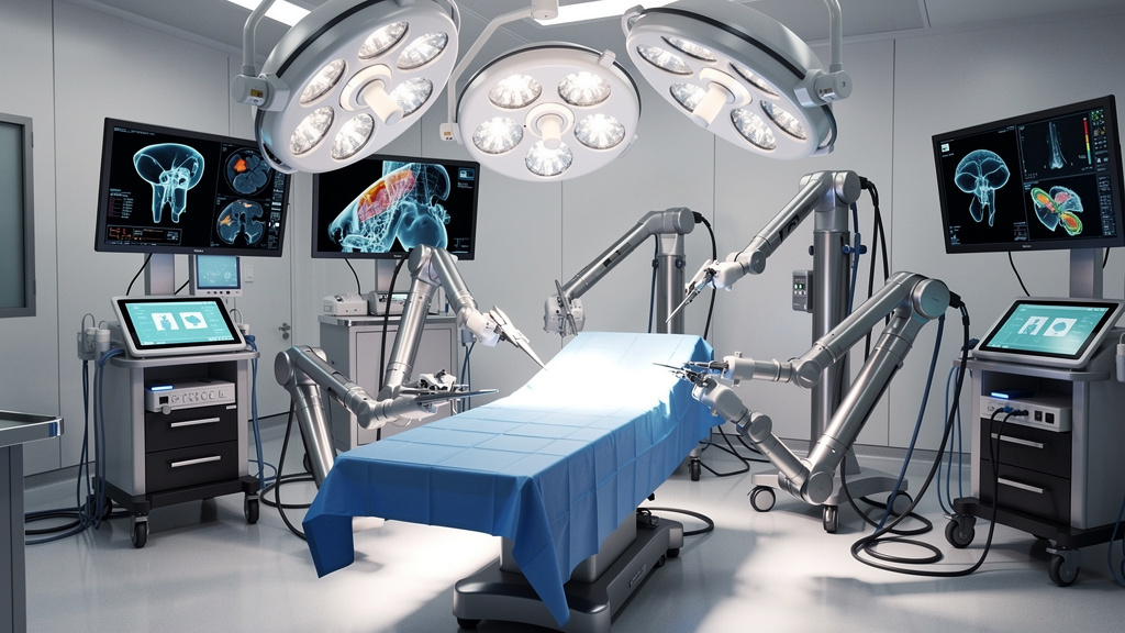 Advanced robotic surgery system for minimally invasive paediatric procedures
